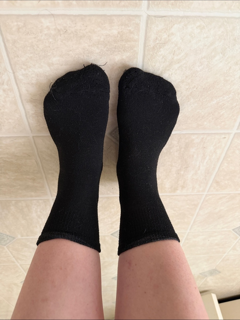 Hanes Black Socks